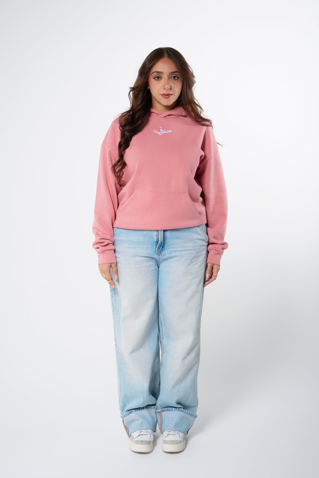 “Tightened” Hoodie in Bubble Gum Pink