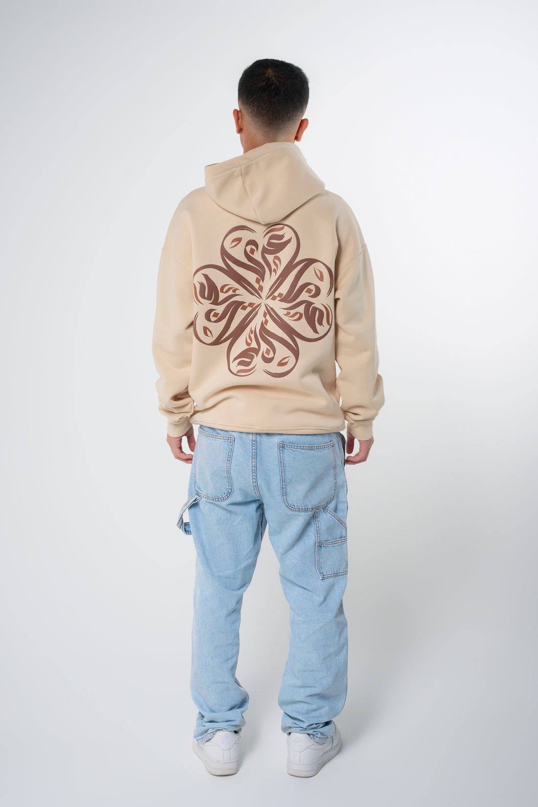 "Arabiy" Hoodie in Beige