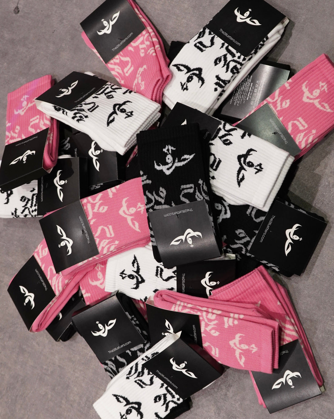"Sunbuli Script" Socks